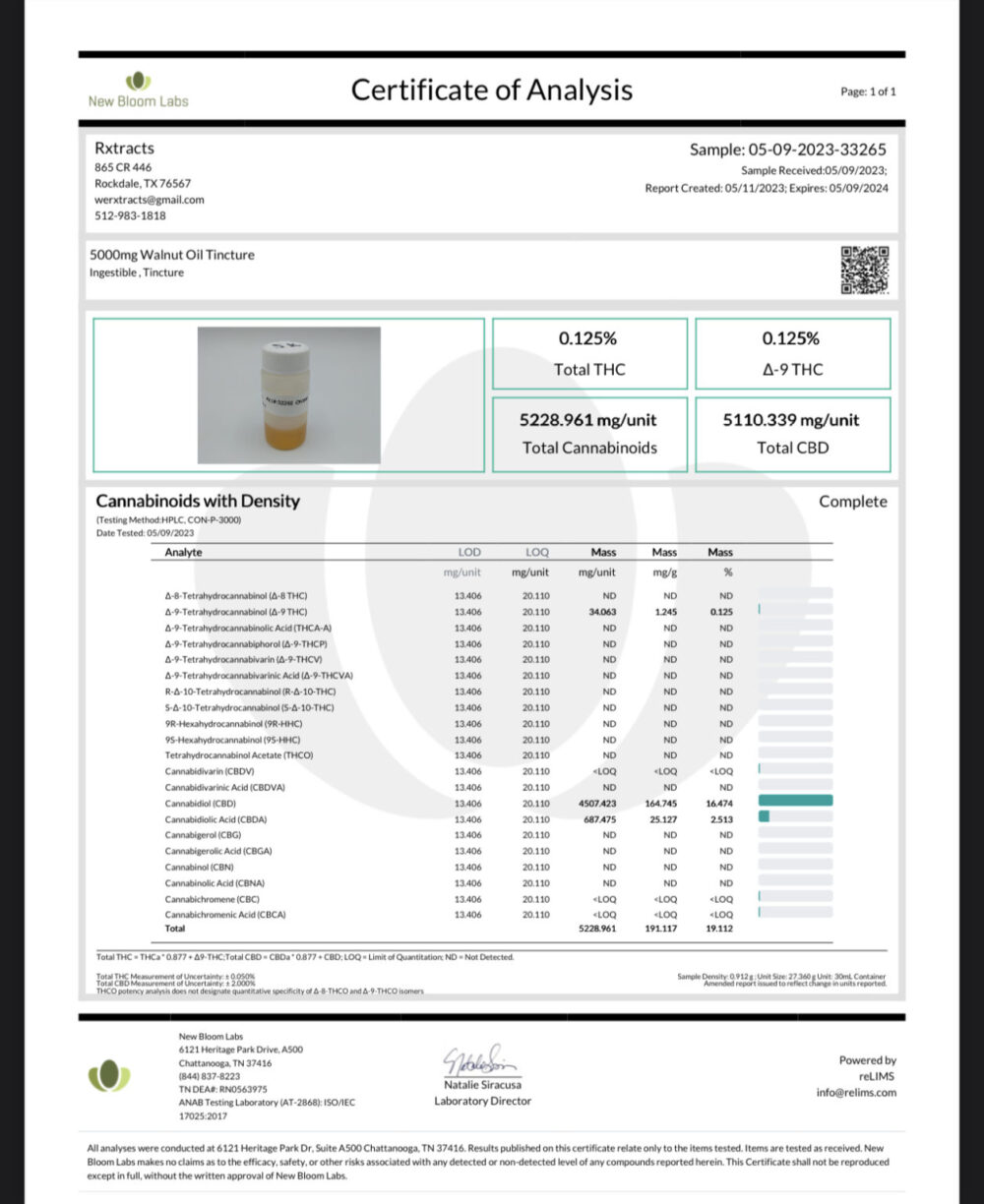 Walnut CBD Oil - Image 3