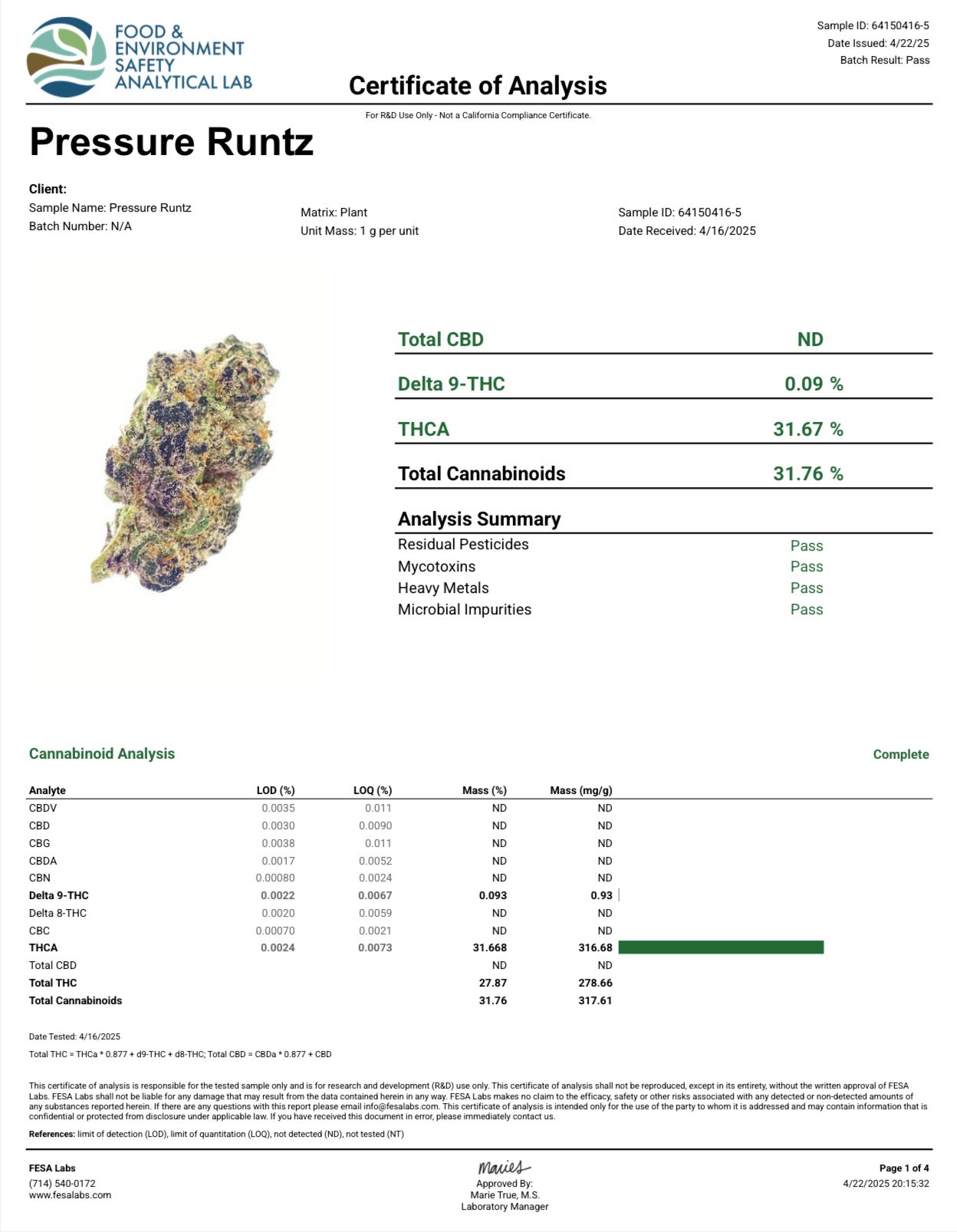 Pressure Runtz